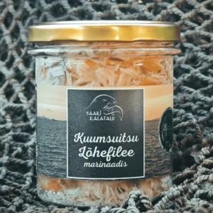 Kuumsuitsu lõhefilee marinaadis